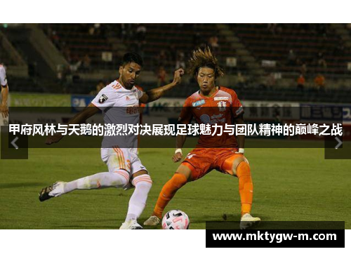 甲府风林与天鹅的激烈对决展现足球魅力与团队精神的巅峰之战
